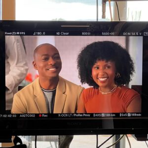 B.J. Britt Instagram - On July 8th, “Black Girl Erupted” drops on @BEThertv. A big shout out to @khalilahjoi who stars in the film and was an awesome scene partner. 

I got to play a vegan chef and I'm excited for you all to see this one!