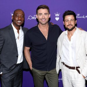 B.J. Britt Instagram - The Groomsmen know how to make an entrance. The world isn’t ready for Pete, Danny, and Jackson. 3 movies streaming this fall on Hallmark  @hallmarkchannel @hallmarkmoviesnow