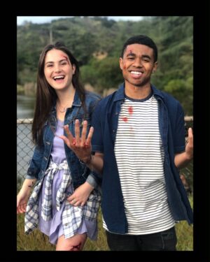 B.J. Mitchell Instagram - Movie Magic ✨ #bts #mytruefairytale