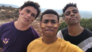 B.J. Mitchell Instagram - Big 3. Season 3. 🦅🦅🦅#greenhouseacademy #eagles