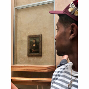 B.J. Mitchell Instagram - LOuVrE at First Sight ❤️