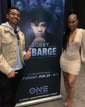 B.J. Mitchell Instagram - Beyond proud of this girl right here!! I’m blessed to have witnessed you take a chance, fully commit yourself, and finally reap the benefits of all your hard work   sacrifice. Keep growing & glowing sissy! I’ll forever be your biggest fan and I’m honored to be your chauffeur/personal photographer/security/anything else you need, every step of the way. Love you 4L❤️ Be sure to catch the Bobby DeBarge Story TONIGHT on @tvonetv 8/7c