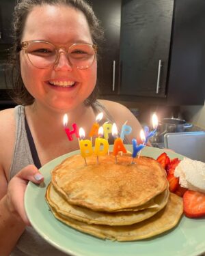B.K. Cannon Instagram - Not even Covid could stop the good time had yesterday ringing in 32 🥳🎉. Thank you to everyone for their calls, messages and thoughtful gifts, this birthday girl felt pretty special 🤙🏼♥️🌈
