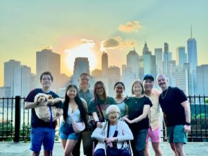 BD Wong Instagram - Here's my mom with 2 of her 3 sons and their families! Everyone came cross country to the Big Apple to catch the play at the @atlantictheater and I'm as they say blessed. I don't think my parents ever didn't make it to a professional production I was in (unless I said "um...please don't come to this one" lol) and my brother Barry and my SIL Doris and my 3 loving nieces run a close 2nd. @chao_time and I are finishing our run of this wonderful play which is all about family, being the Children of Immigrants, and the complexities of sibling love. So of all the people I know, these ones'll get it.