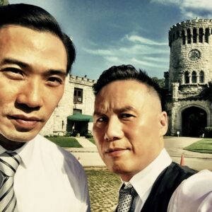 BD Wong Instagram - HAPPY BIRTHDAY TO GRANT CHANG ONE OF MY FAVORITE PEOPLE IN THE WHOLE WIDE WORLD. I love ya @hipcatg boy have we had some good times on and off set. #grantrose @whoismrrobot