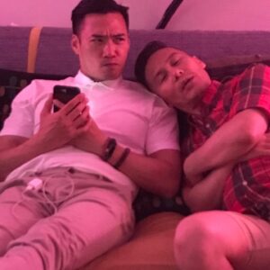 BD Wong Instagram - HAPPY BIRTHDAY TO GRANT CHANG ONE OF MY FAVORITE PEOPLE IN THE WHOLE WIDE WORLD. I love ya @hipcatg boy have we had some good times on and off set. #grantrose @whoismrrobot