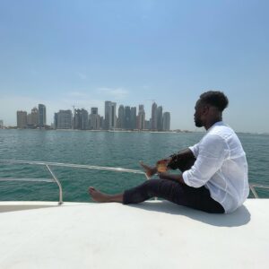Bacary Sagna Instagram - I can’t wait for the @fifaworldcup to start in Qatar... all games in the same city.. the fans are gonna be so close from the players during the game.. amazing experience to realize about angles and the pace of the game ✨ #qatar #worldcup #2022 #experience #doha