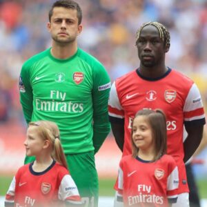 Bacary Sagna Instagram - Because memories stay 😍, 6 years ago today... 16th/17th may 2014. That was a craaaaaazy day isn’t it 😅. Not only because of the scenario of the Fa Cup final...but because i knew it would probably be my last game with @arsenal .. a total mix of emotions. Feeling 🤲🏾 Blessed 🤲🏾 #facupfinal2014 #arsenal #winners #winningfeelsgood #farewellgame #wembleystadium #mybrothers