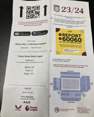 Bae Cheol-soo Instagram - 토트넘 4-0 아스톤빌라.#villapark #birmingham #손흥민