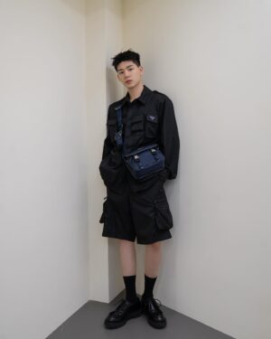 Bae Hyeon-seong Instagram - Celebrating the new @prada Re-Nylon Bag. #PradaReNylon