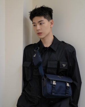 Bae Hyeon-seong Instagram - Celebrating the new @prada Re-Nylon Bag. #PradaReNylon