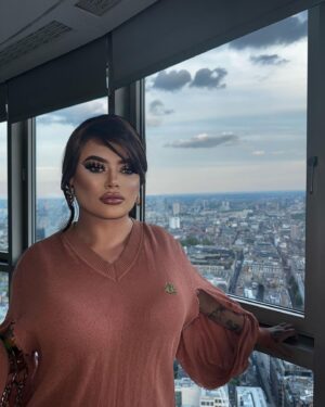 Baga Chipz Instagram - Busy drag queen yesterday at @virginradiouk and @nyxcosmetics_uk at the BT tower. 💖