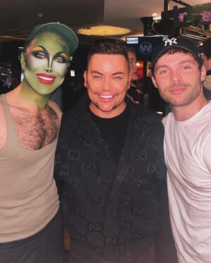 Baga Chipz Instagram - So bloody proud of this one! You bloody smashed it @thevivienne_ 🧙‍♀️ Go see @yellowbrickroad ,Such an incredible production with an amazing cast, A absolute feast for the eyes! 💚💚💚