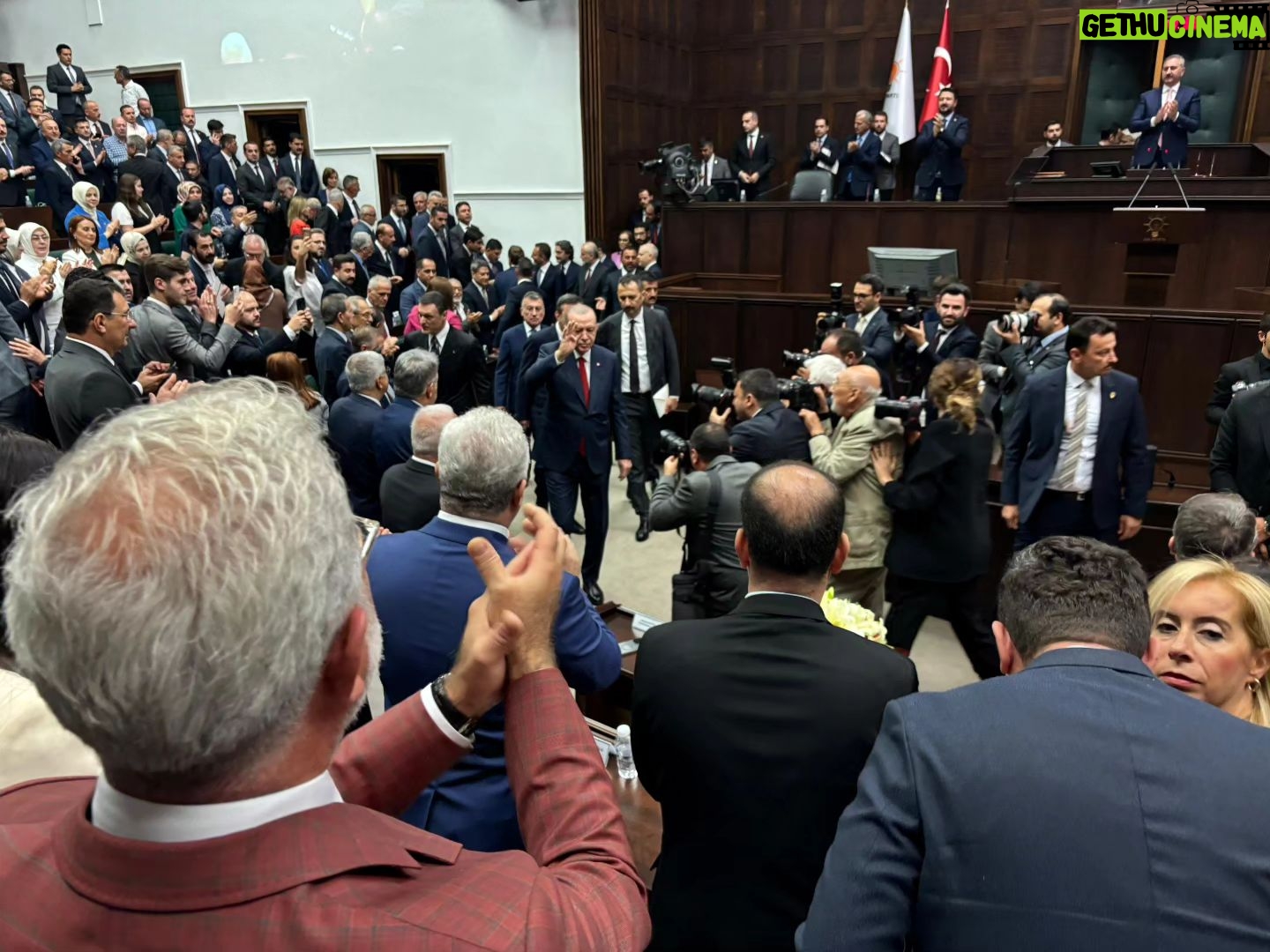 Bahadır Yenişehirlioğlu - 1.3K Likes - Cumhurbaşkanımız ve Genel Başkanımız Sayın @RTErdogan’ın teşrifleriyle Grup Toplantımızı gerçekleştiriyoruz.
Ülkemiz, milletimiz ve partimiz için hayırlara vesile olsun.