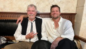 Bailey Chase Instagram - Great week of shooting. I got to work with a legend, marry my new movie wife, head west and stake my claim!

This is also my first time being a producer, which is a nice career accomplishment. I’m really enjoying the responsibility and all that comes with it.

Big thanks to my cast and crew for toughing it out in the heat so that we can make something great for y’all.

#sodandstubble @dodiebrown @bucktaylorart @kr_spurgeon