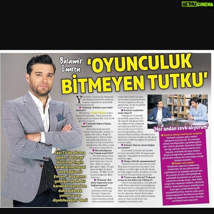 Balamir Emren - 6.4K Likes - Milliyet gazetesinde bugun 😎