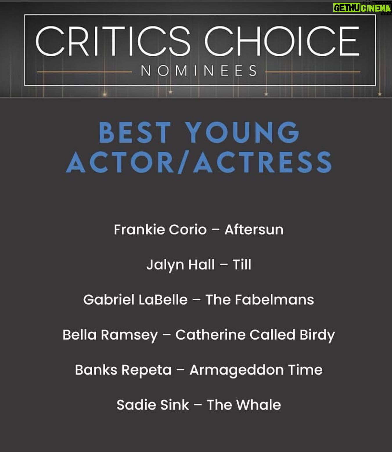 Banks Repeta - 10.5K Likes - #armageddontime #focusfeatures #criticschoice #jamesgray #banksrepeta