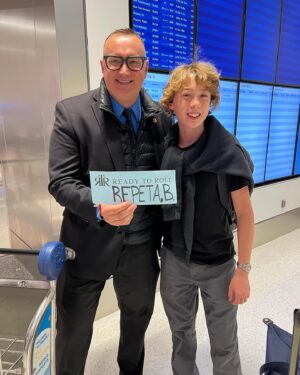 Banks Repeta Instagram - Landed in LA.  Headed to the BAFTA tea today!! #bafta #lax #actor #armageddontime #focusfeatures #criticschoice #stwtalent #a3artistsagency #awards