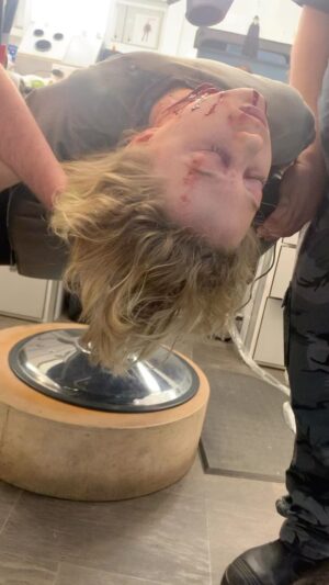 Banks Repeta Instagram - Special effects makeup.  Movie magic #banksrepeta #blackphone #the black phone #theblackphonemovie