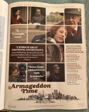 Banks Repeta Instagram - Just got my issue of SAG-AFTRA magazine.  This is exciting! Thank you James Gray !  #armageddon time #focusfeatures #jamesgray #annehathaway #jeremystrong #anthonyhopkins #tovahfeldshuh #jaylinwebb #banksrepeta #sagaftra #a3artistsagency #stwtalent #idpr #thanksmomanddad