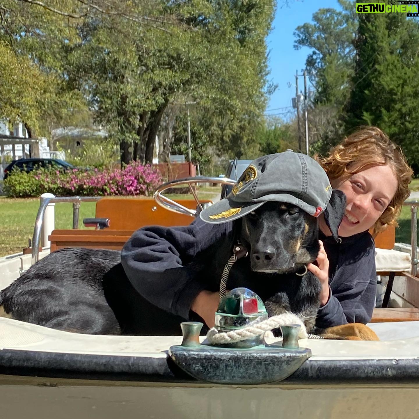 Banks Repeta - 9.2K Likes - Me and Birdy. #boyandhisdog #gooddog #waterlife #coastalnc #islandtime #mybackyard #outdoors #boating #saltlife