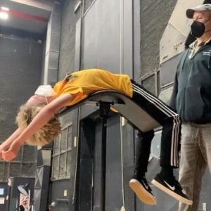 Banks Repeta Instagram - Hanging around.  Stunt rehearsal for Black Phone #blackphone #theblackphone #blackphonemovie #stunts #ncfilm #banksrepeta #film #behindthescenes #horror