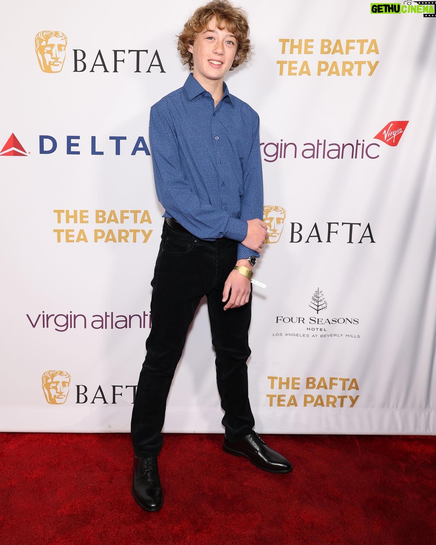 Banks Repeta - 32.7K Likes - On the red carpet at the BAFTA tea for Armageddon Time @gettyentertainment, @baftaus, @bafta @heineken_us, @fslosangeles, hashtags: #BAFTATeaParty #BAFTA
# LONGINES #focusfeatures #a3artistsagency #stetalent #losangeles #actor