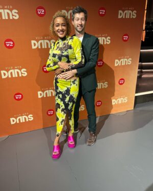 Barbara Moleko Instagram - Vild med Damian!!