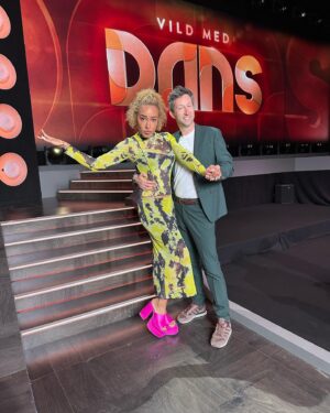 Barbara Moleko Instagram - Vild med Damian!!