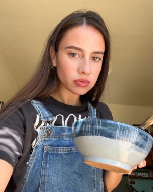 Barbora Černá Instagram - This story is about zelňačka. The best soup in the world... #zelňačka #kojetickáklobása #love (a nej miska je od @atkaticha !)