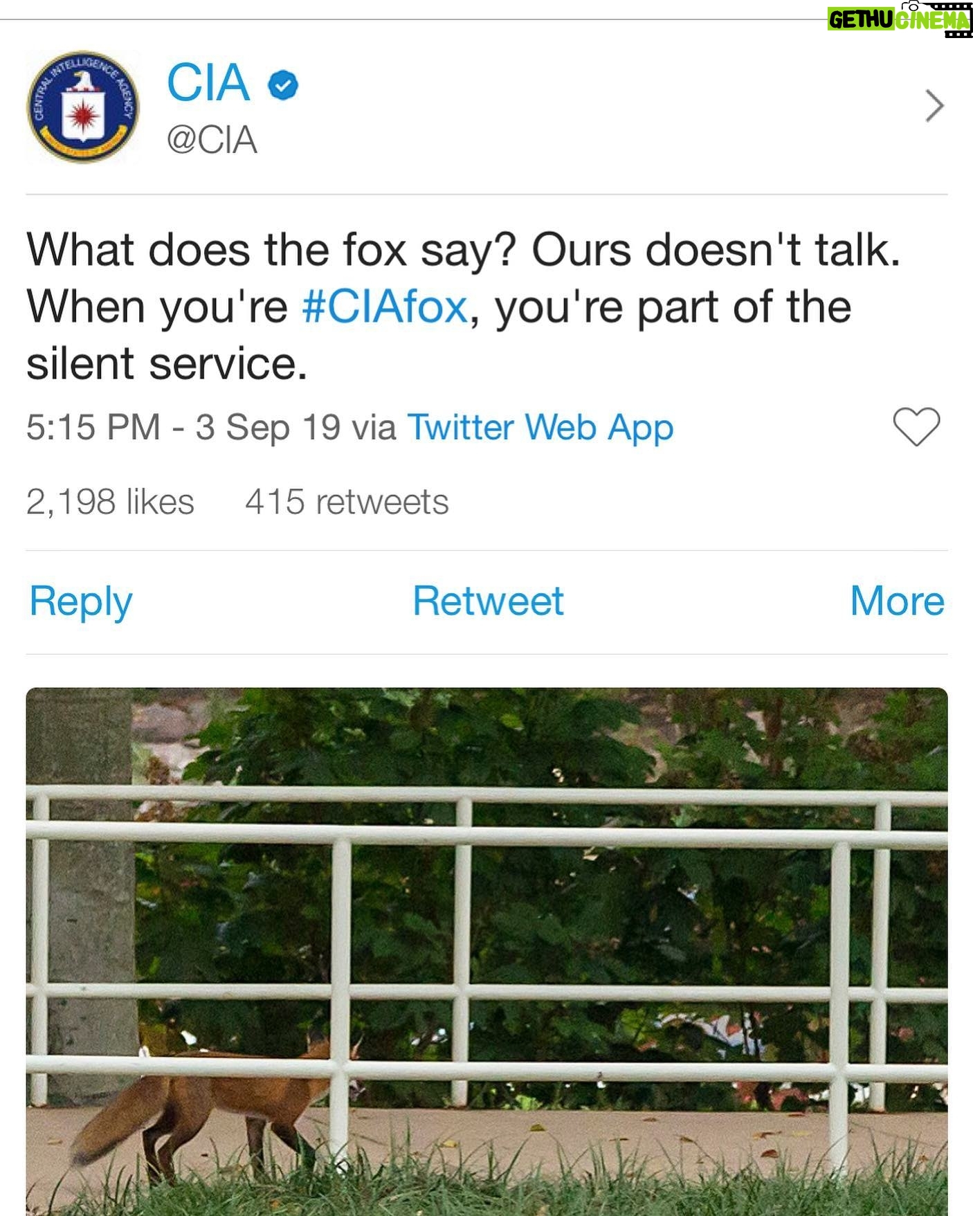 Bård Ylvisåker - 3.4K Likes - Quoted by the @cia. Proud and terrified.