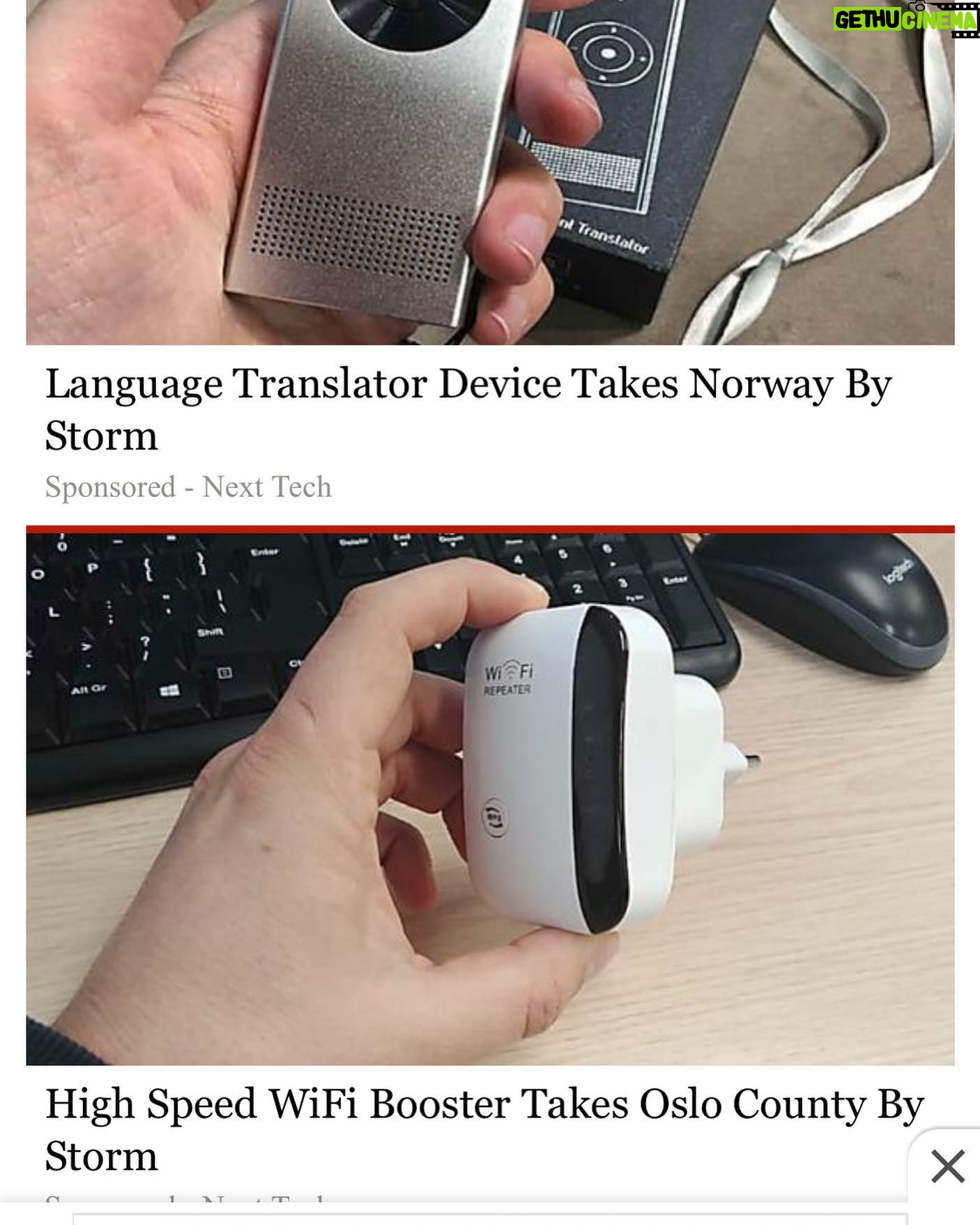 Bård Ylvisåker - 2.3K Likes - Me and my friends are all just completely taken by storm. I think it goes for the rest of the country as well. This WiFi booster is INSANE! Taken. By. STORM!