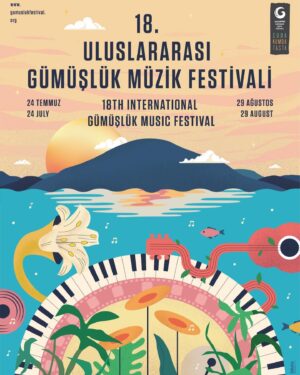 Barış Bağcı Instagram - www.gumuslukfestival.org @gumuslukfest @kumda.cafe @merhabacanimbentefo.  Program açıklandı!

24 Temmuz - 29 Ağustos'da müzik severlerle buluşacak 18. Uluslararası Gümüşlük Müzik Festivali listenizi yapmaya şimdiden başlayın.
Biletler 12 Temmuz'dan itibaren Biletix'de ve Gümüşlük Festival Ofisi'nde.

Ayrıntılar için web sitemizi ve sosyal medya kanallarımızı takip etmeyi unutmayın!

🌱💛🎷

The program has been announced!

Start making your list for the 18th International Gümüşlük Music Festival, which will meet with music lovers on July 24 - August 29.
Tickets are at Biletix and Gümüşlük Festival Office as of the 12th of July.

Don't forget to follow our website and social media channels for details!