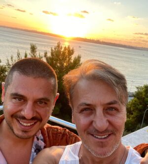 Barış Falay Instagram - #sunset #can ....Cem ile...