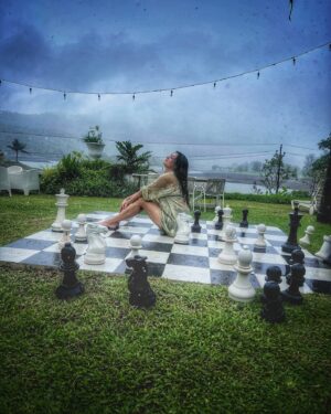 Barkha Bisht Sengupta Instagram - I never felt like I belonged anywhere. except sitting on the inside of my own head. somewhere between wonder and melancholy. 🌧️ 🎶❤️