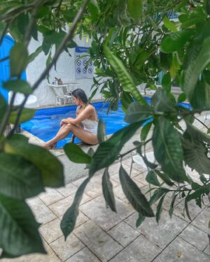 Barkha Bisht Sengupta Instagram - I never felt like I belonged anywhere. except sitting on the inside of my own head. somewhere between wonder and melancholy. 🌧️ 🎶❤️