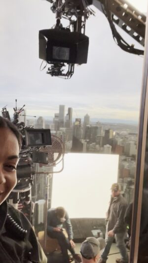 Barrett Doss Instagram - You've never seen the Space Needle like this!