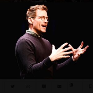Barrett Foa Instagram - A few weeks ago, I had the absolute pleasure of teaching 50 incredible humans in Santa Maria, CA.  The students of Pioneer Valley High School and their theatre teacher @selynharwin could not have been more welcoming, daring, connected, open, trusting, or talented. 

After I led them through warms ups (inspired by @therealalexandrabillings @emilystellafletcher and @zivameditation) I had the privilege of coaching them on songs and monologues. 

These young actors were tacking big, rich, mature material: “Being Alive” from COMPANY, “She Used To Be Mine” from WAITRESS, “Roxie” and “When You’re Good to Mama” (from their upcoming production of CHICAGO) and knocking every song out of the proverbial park. 

Perhaps my favorite moment of the day was one student who sang “This is Me” from THE GREATEST SHOWMAN.  He was a bit timid out of the gate, but then he opened up about how he plays sports, but he feels his true spirit come alive when in the presence of his theatre community. I asked him to sing the song again - this time to his parents and football coach. He dug deep, accepted the challenge, and blossomed right before our eyes.  As he sang, his body and his purpose came online, and suddenly all 50 kids were waving their phone flashlights from the audience like he was headlining a rock concert. Tears were streaming. It was one of those breakthrough moments every mentor and student dreams of and I’ll never forget it. 

Risks were being taken. Habits were being broken. “Ah-ha!” revelations were being made. We were all having so much fun that I stayed way past my scheduled 2 hours, and I got to cap off the day with a song. 

It was a joyous, rewarding, celebratory afternoon that reminded us all of  the importance of art, connection, storytelling, truth, craft, and the sense of community that only theatre can provide. I am forever changed.
 
Thank you @broadwayplus  @selynharwin @pioneervalley  @righettihs @righettidramaclub and the Santa Maria Joint Union High School District Career Technical Education theater students. 📸 @rdelapena.photos @santa_maria_times