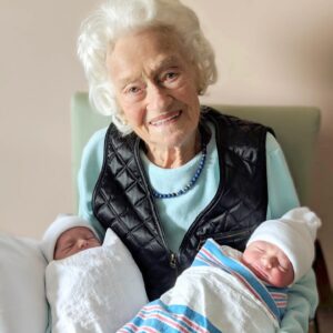 Barrett Foa Instagram - Yesterday was Nonnie’s 102nd birthday, so naturally, I raised a glass of scotch in her honor.  She passed peacefully back in May at the ripe young age of 101 (and 3/4). She and I grew very very close over the past decade. I got to be with her on one of her final days, and I whispered all our inside jokes in her ear.  She drank single malt scotch every single day of her life - I even named my dog Scotch after her favorite drink (mine, too.) Nonnie, I know you’re up there enjoying a Dewar’s (rocks glass, ice on the side) and secretly gobbling up milk chocolate Easter bunnies (solid only, none of that cheap stuff) in that big closet in the sky.  Giving you a big, loud “kiss in ear!” Let’s all raise a glass to my late grandma, Marie “Nonnie” Foa! 🥃 .
.
#grandma #nonnie #scotch #singlemalt #dewars