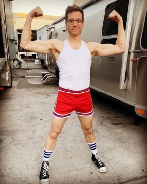 Barrett Foa Instagram - “I got game. I got mad hops. I can take it to the rack!” Is Beale a baller? Find out as I debut this outfit on national television in the episode “Mother” co-written by our very own Deeks, @ericcolsen. #ncisla #basketball #madhops #ericbeale