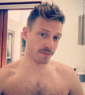Barrett Foa Instagram - #tbt to that summer I gave free mustache rides to anyone who asked nicely. (Slash I was playing Harold Hill.) #76trombones 🎼👨🏼
