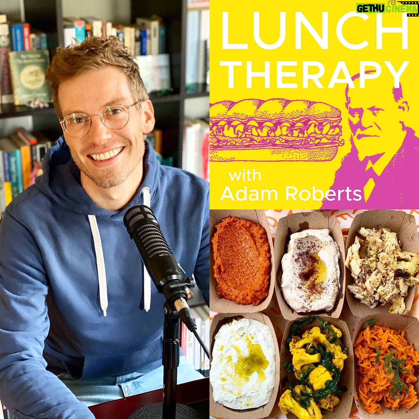 Barrett Foa - 4.1K Likes - Wanna know what my lunch says about my daddy issues? My fantastic foodie friend Adam Roberts and I delve deep into dips in his podcast, Lunch Therapy. Talk about unpacking your lunch! 🙄😉🥗🙋🏼♂️😢🤯
Available on Apple Podcasts.
Link in bio. .
.
#lunchtherapy #botanica #kismet #ncisla
@lunchtherapy
@amateurgourmet @csj214 @botanicafood @kismetlosangeles @kismetrotisserie @ncisla