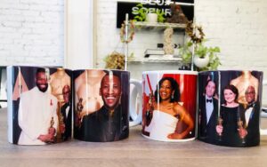 Barry Jenkins Instagram - Much thanks to Peggy Siegal for continuing the tradition of sending these wild ass mugs after the Oscars 🤣🤣🤣