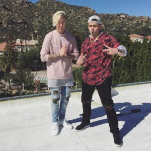 Bart Baker Instagram - BIEBER & HIS DAD 🙏🏻 Top secret shoot 😈 Following and DMing 3 ppl who like this 👈🏼