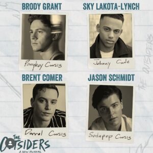 Barton Cowperthwaite Instagram - Hurtling towards the @outsidersmusical and my Broadway debut! I’m so excited to be in a creative space with our incredible team again. I will be creating my ensemble role, Brill, and will also serve as one of the covers for Bob, played by @kevinwilliampaul. These past few months have been an epic saga! But I am feeling really good and have started exercising to get ready for the physical demands of the show. This is only the beginning. I’ve got GREAT EXPECTATIONS for what’s to come! 💪🏼