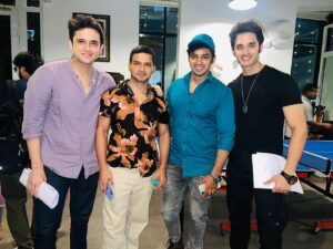 Basant Bhatt Instagram - BROTHERS
.
.
This is where our bond started & evolving since , the first day of reading
.
#brothers #shrimadramayan