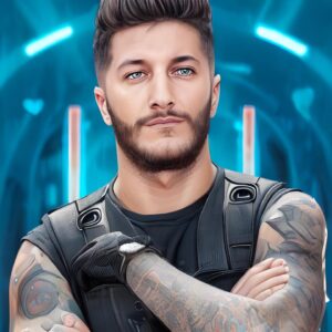 Bastien Muñez Instagram - L’homme a fait naître l’IA… L’IA tuera l’homme !
.
#photo #ia #ai #photoshop #draw