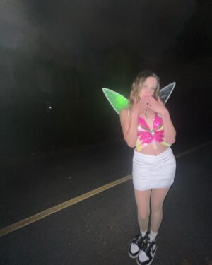 Bay Allebach Instagram - Halloween post! 🎃👻🧚🏻‍♀️ 
•
•
•
#halloween #october31 #fairy #halloweencostume
