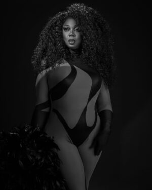 BeBe Zahara Benet Instagram - Femme fatale. ⚔️
Photo: @createdbyalvan
