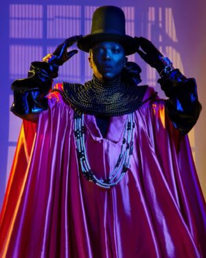 BeBe Zahara Benet Instagram - Vision of the future.
Photo: @randallstarr 
Look: @julia_starr__